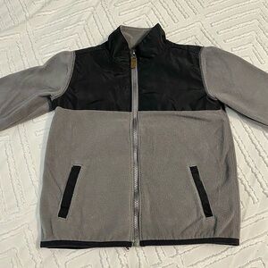 Boys size 4t Carter’s  Black and Gray Zip-Up Jacket